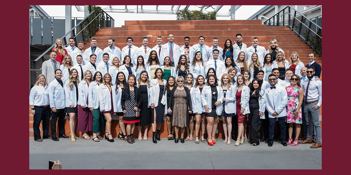 AZ DPT Students Celebrate White Coat in AZ, February 2024